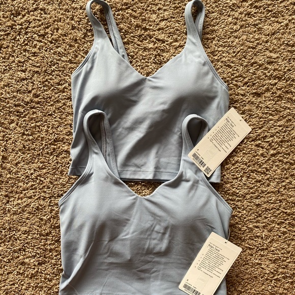 NWT Lululemon Align Tank in baby blue 4 / 6 - Picture 4 of 7